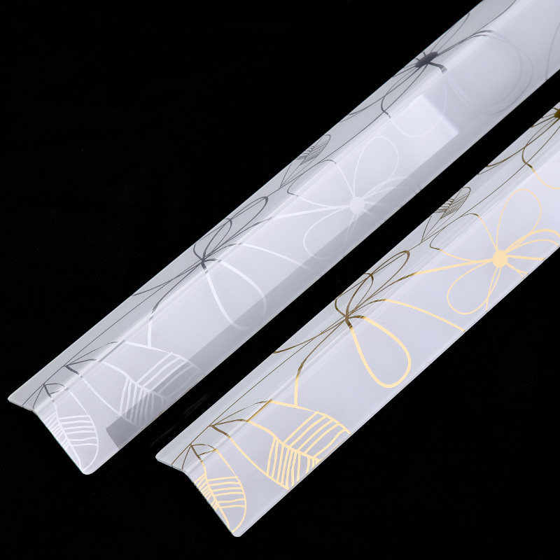 墙角保护护角条亚装克蒲公英力护角墙免打孔自粘透明客厅条饰包边