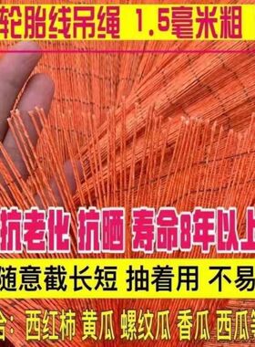 轮胎线吊蔓绳吊秧绳大棚蔬菜黄瓜辣椒西红柿番茄西瓜甜瓜吊绳吊线