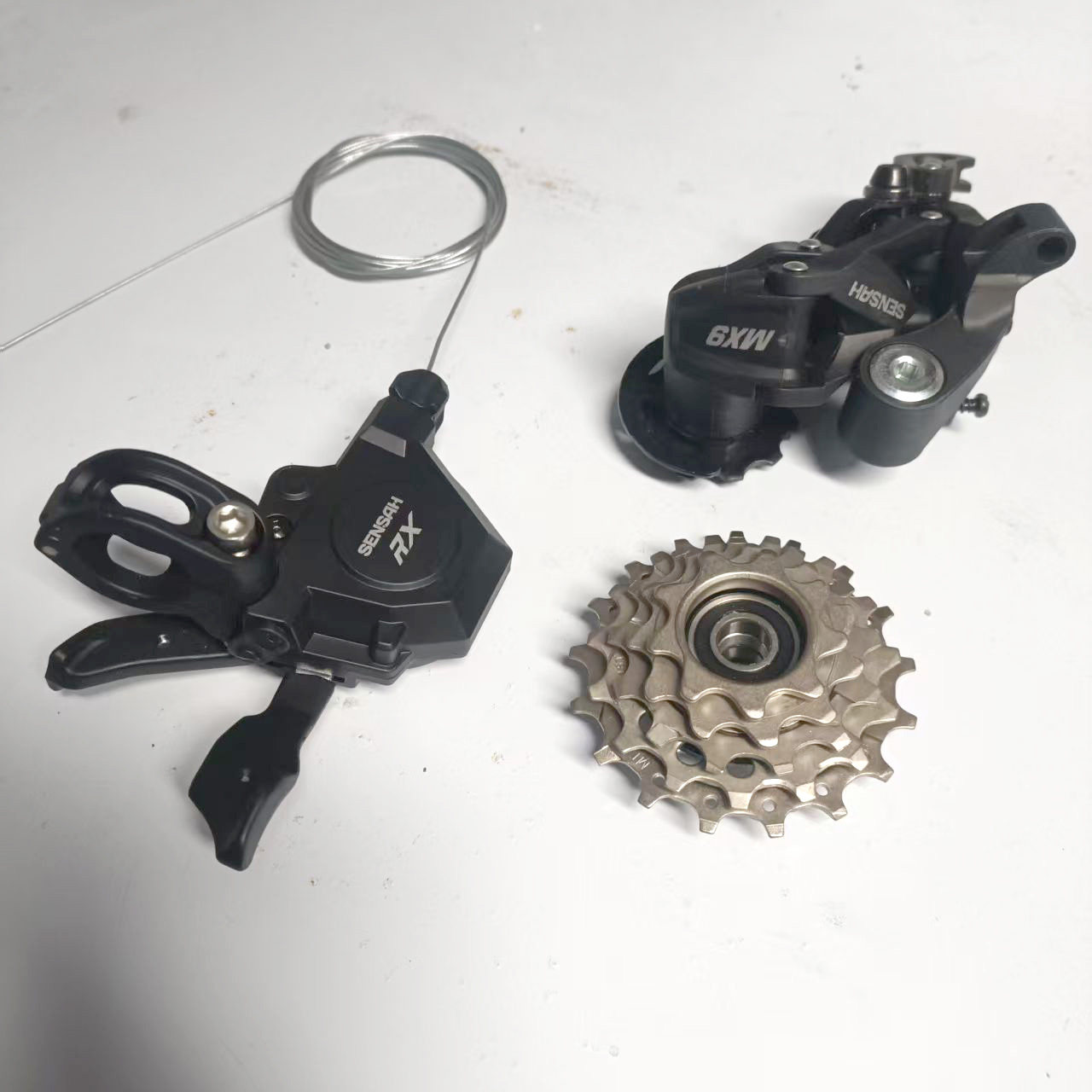 顺泰指拨后拨米洛飞轮3速5速套件图片