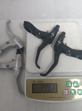 MAXTRON美壮3超轻刹把fr5黑色/银色v刹线碟圈刹自行车刹车手柄