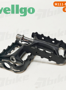 维格m111 非快拆折叠自行车小轮径培林轴承踏板铝合金脚蹬子轻量