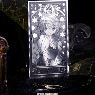 【上新】守护甜心造次元正版联名黑白PET银箔折光卡