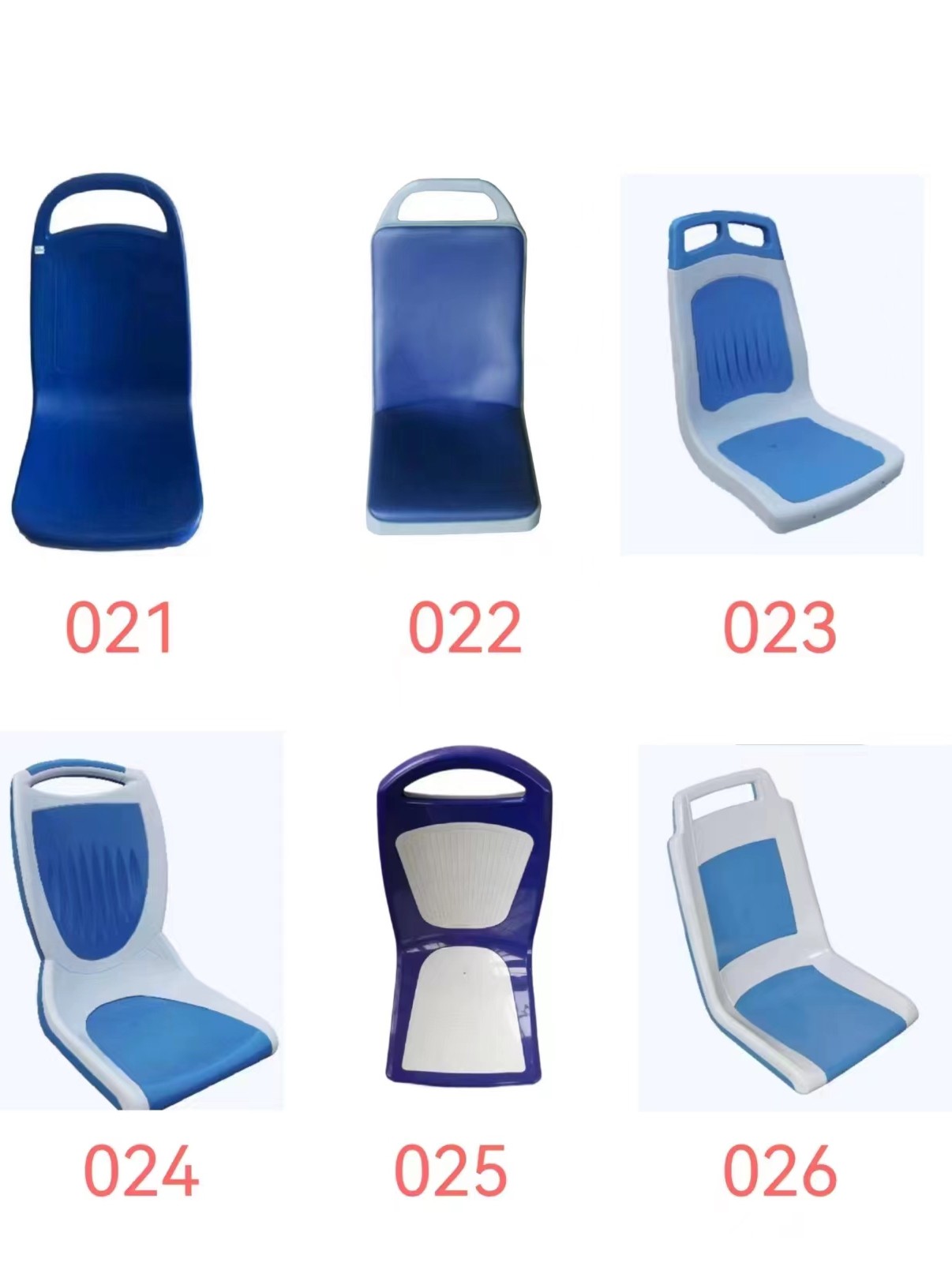 PLASTIC SEATS FOR BUSES SHIP SEATS SIGHTSEEING CAR SEATS