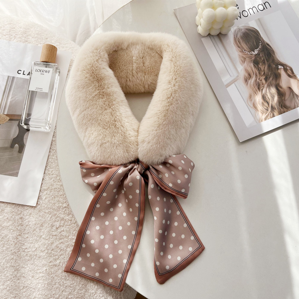 新款毛领子整皮双面冬季包邮围脖