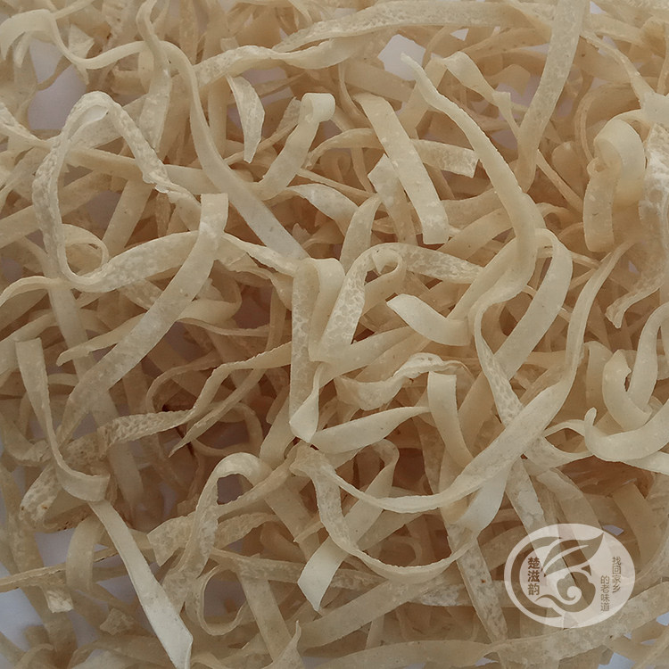 农家手工自制干货 湖北荆州松滋麻水荞麦豆皮农家土特产豆丝3斤