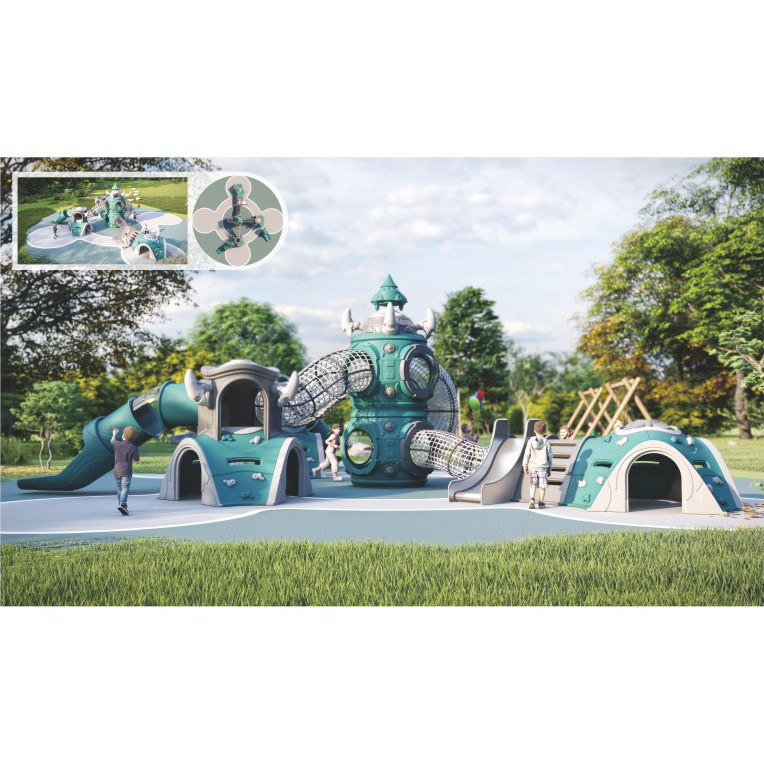 幼儿园户外大型组合式游乐设备儿童攀爬娱乐小博士滑滑梯儿童乐园