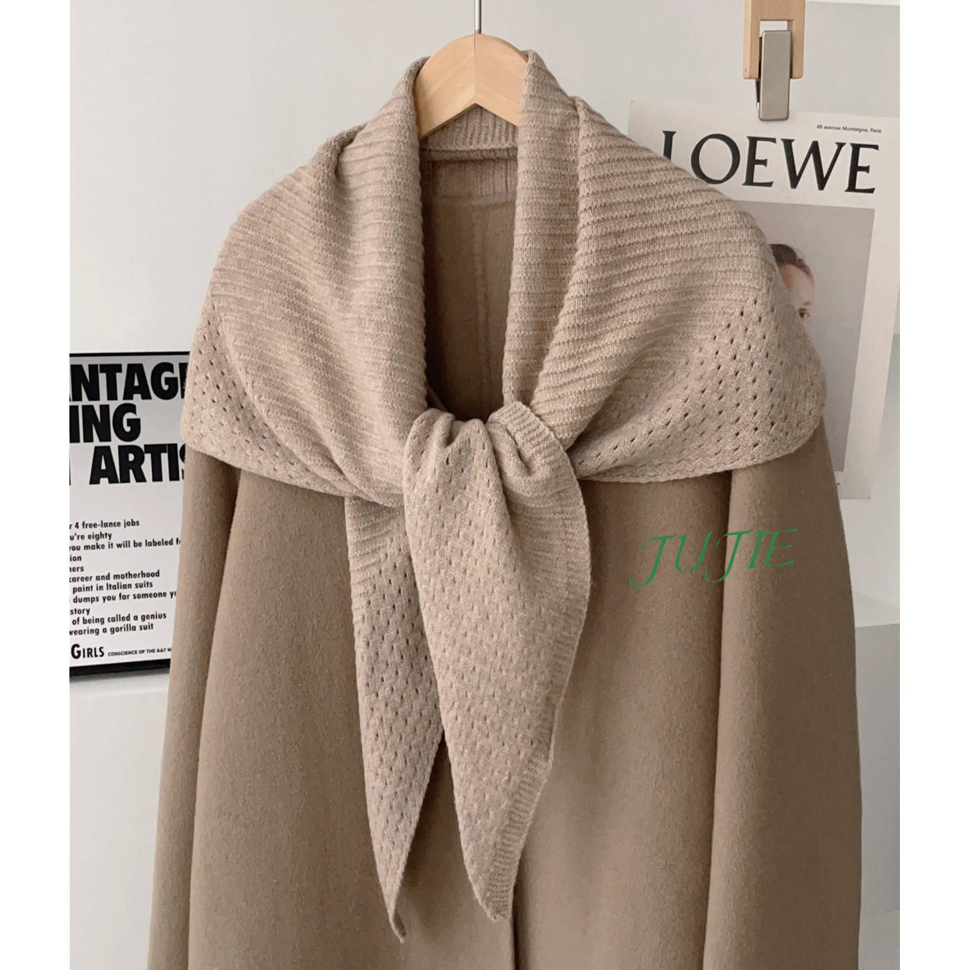 春夏季纯色大三角巾毛线披肩围巾针织空调间护颈百搭外搭坎肩围脖,服饰配件/皮带/帽子/围巾,围巾/丝巾/披肩,淘宝优惠券,粉丝福利购,淘宝优惠卷