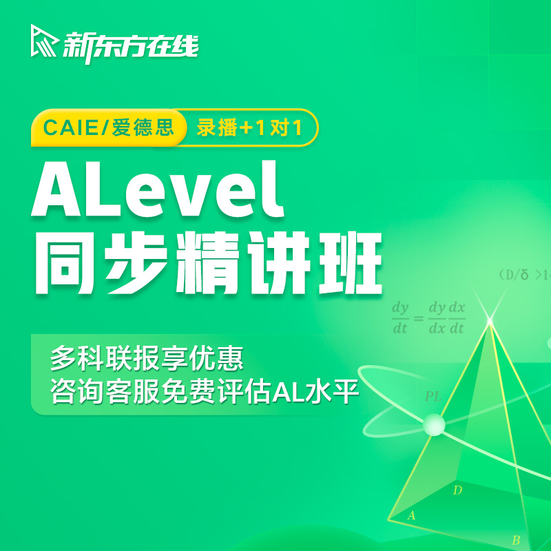 新东方ALevel同步精讲班