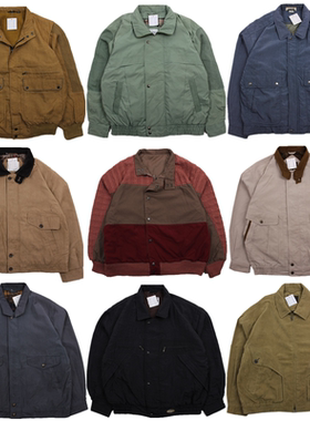 古着vintage原宿街头工装复古经典机车宽松夹克外套男女F22