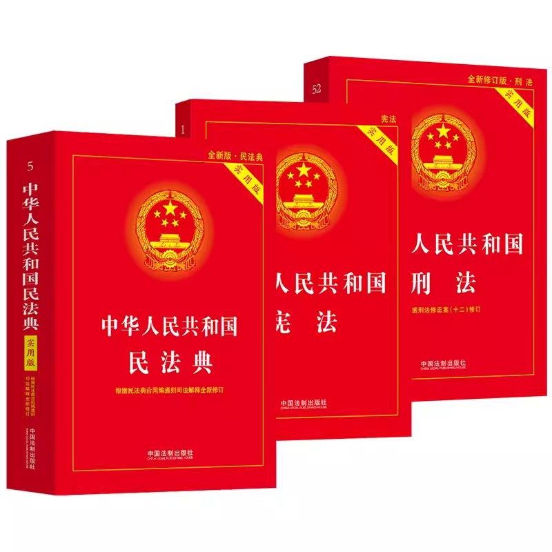 正版全套3册中华人民共和国宪法民法典刑法实用版中国法制出版社民法典刑法宪法法律汇编司法法律教材教程书籍_虎窝淘
