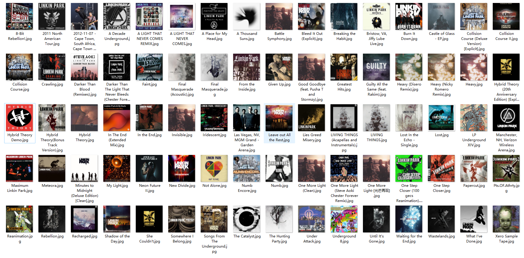 linkin公园歌曲numb音乐合集in the end车载mp3下截专辑全集flac