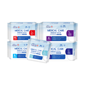 贝奇医护级卫生巾日用加长夜用姨妈巾敏感肌抑菌超薄加宽防漏护垫