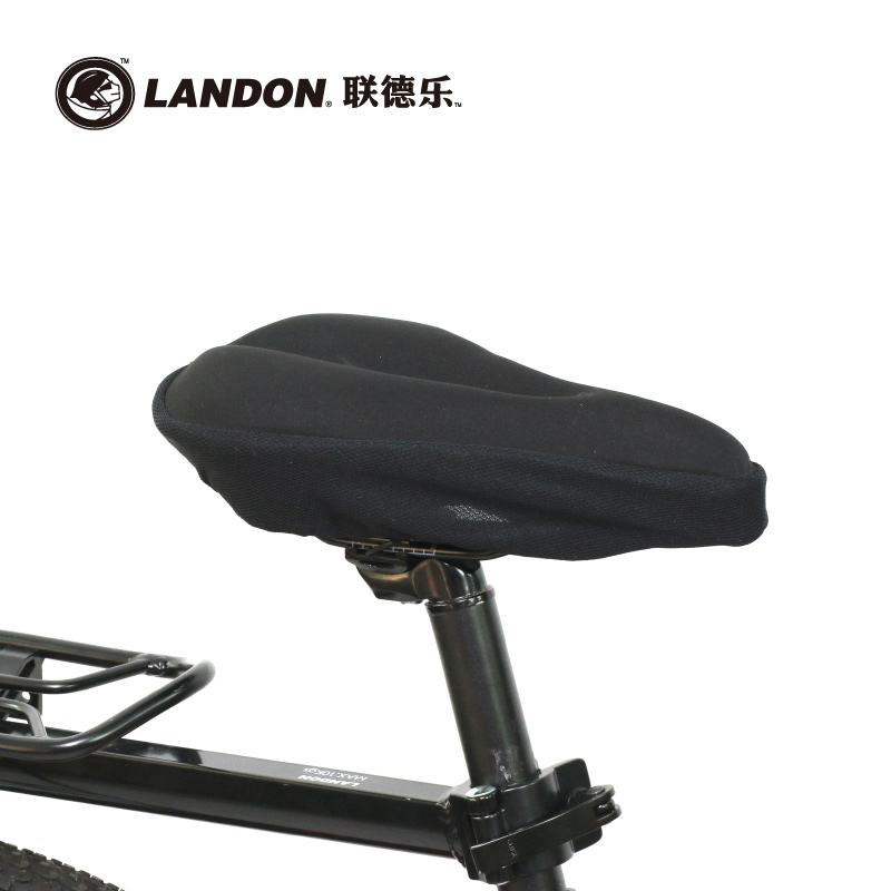 联德乐自行车坐垫加厚海绵坐垫套骑行装备配件坐垫载人山地车配件