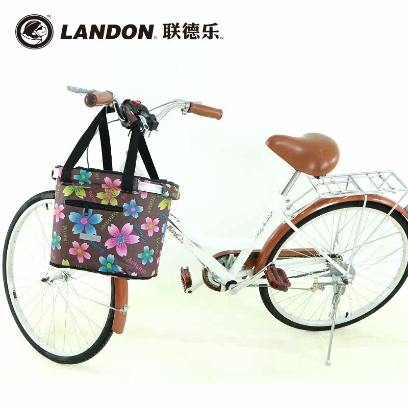 Panier pour vélo LANDON en toile - Ref 2266738 Image 5