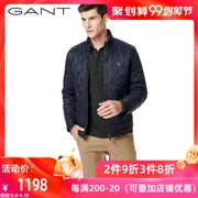 Áo khoác nam mùa thu GANT / Gant đơn giản, thời trang giản dị năng động, kiểm tra kim cương bông 7001502 - Bông
