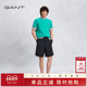 通勤弹力休闲短裤 GANT 子 经典 简约百搭工装 甘特2025春夏新款 男士