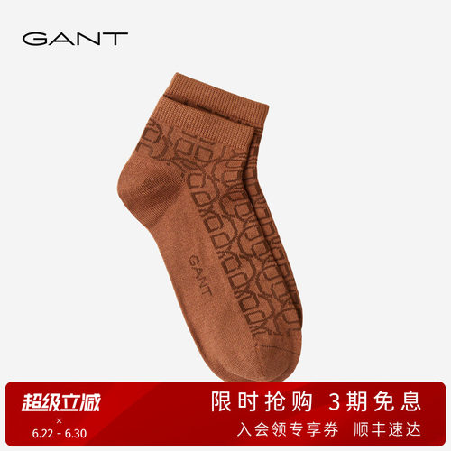GANT/甘特女士休闲棉感低筒袜子