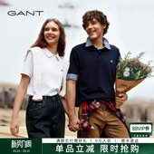 休闲翻领正肩短袖 甘特2026春夏男士 GANT T恤女polo衫 出色POLO