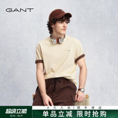 随心T T恤纯棉美式 GANT 圆领纯色短袖 休闲半袖 甘特26春夏男装