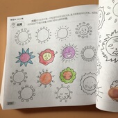 简笔画大全 儿童绘画教材画画书美术教程 教材书幼师幼儿绘画启蒙教材书 6岁简笔画大全一学就会入门 简笔画5500例儿童简笔画大全3