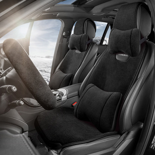 七座腾势D9汽车坐垫秋冬捷途X90格瑞维亚座垫天长安X7座椅套半包