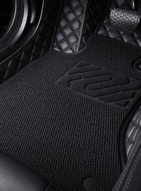 双层全包围汽车脚垫专用雪妮丝2026款26全包丝圈耐磨防滑车垫踩垫