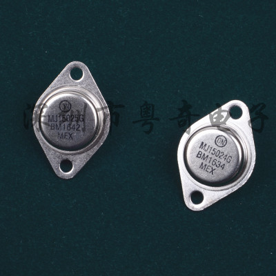MJ15024G + MJ15025G MJ15024 MJ15025 TO-3 16A 250V 金封对管
