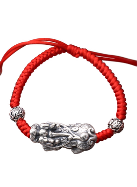 大理手链寸四纯银小清新男女