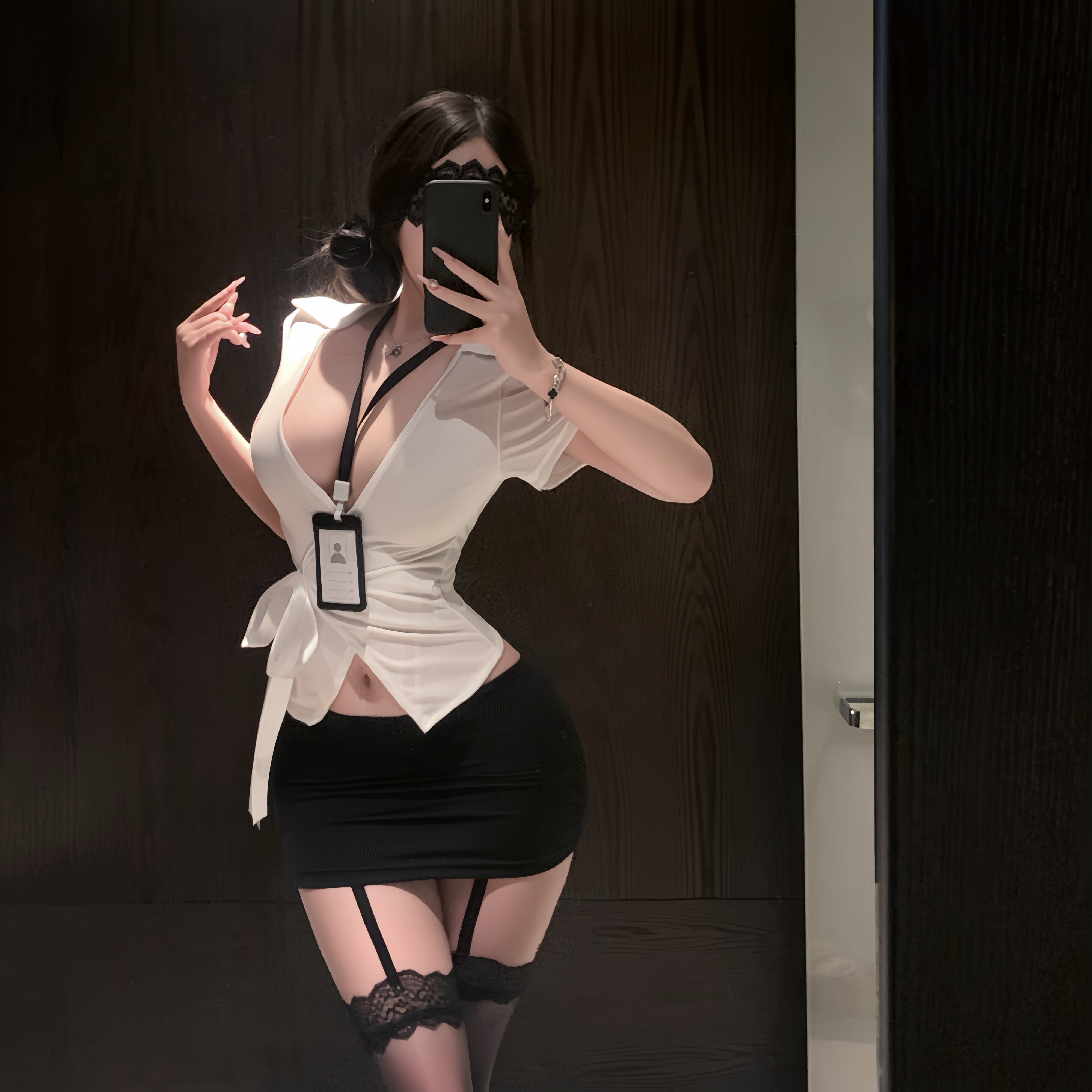 情趣为内衣性感秘书装包臀裙角色扮演办公室职业制服套装情调诱惑