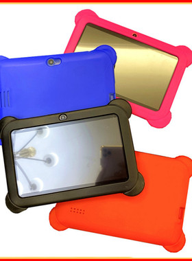 外贸kids tablet7寸儿童平板电脑全志A33安卓硅胶套学习机
