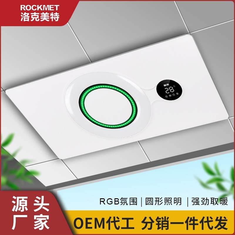 浴霸照明换气一体机卫生间浴霸灯集成吊顶八合一多功能风暖机新款