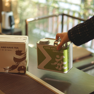 复古茶叶罐咖啡豆罐白毫银针茶包装密封茶罐茶空间陈列存茶罐定制