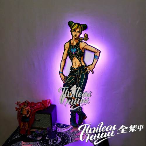 鬼灭之刃发光画周边挂画电表箱画