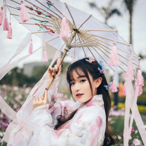 汉服道具 古代古装伞花伞古风流苏伞拍照舞蹈伞油纸伞cos游戏伞 - 封面