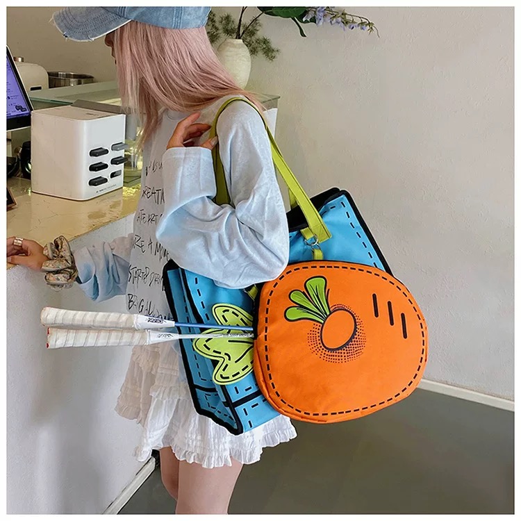 2025新款小众设计可爱萝卜包