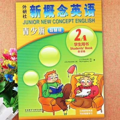 支持点读新概念英语青少版2a学生用书朗文新概念英语青少版2A教材新概念青少儿版2a教科书少儿英语教材2a外语教学义务教育