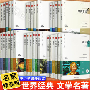 69种任选初高中生文学名著阅读名家精读版经典常谈镜花缘爱的教育格林佛游记等快乐读书吧陪伴孩子成长的高中语文同步课外阅读书目