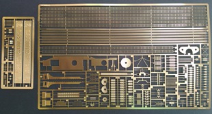 1/350 美国 DD-445  弗莱彻级驱逐舰模型改造蚀刻片 配田宫