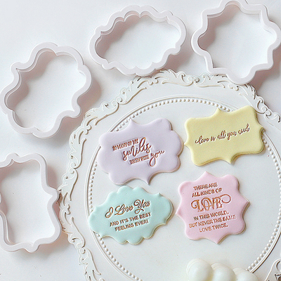 欧式名牌边框几何图形