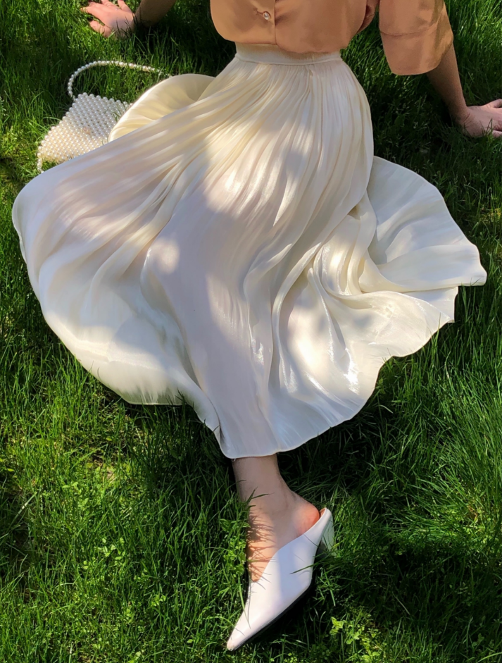 流光纱裙女夏季新款高腰a字半身裙中长款气质显瘦大摆伞裙_小懒猫美衣2号店_女装/女士精品 流光纱裙女夏季新款高腰a字半身裙中长款气质显瘦大摆伞裙_小懒猫美衣2号店_女装/女士精品