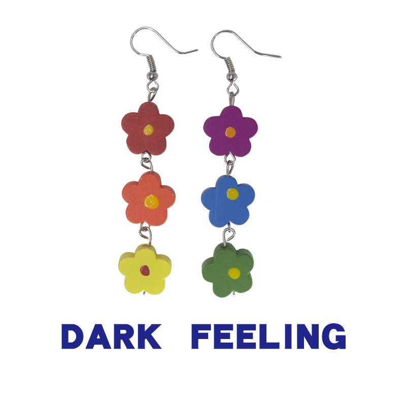 ins泫雅风森系仙气耳坠新款潮