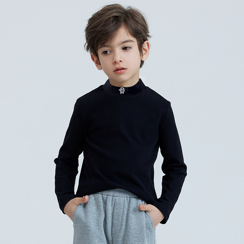 RBIGX/瑞比克半高领羊毛长袖T恤