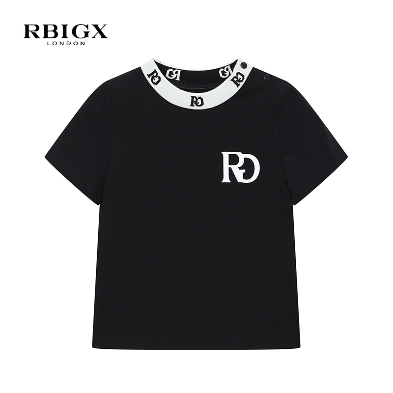 RBIGX/瑞比克小童设计感短袖T恤