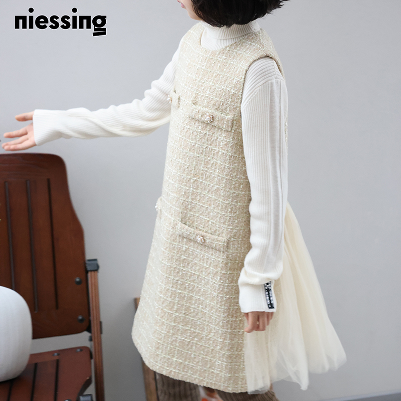 NIESSING尼辛秋冬轻奢气质连衣裙