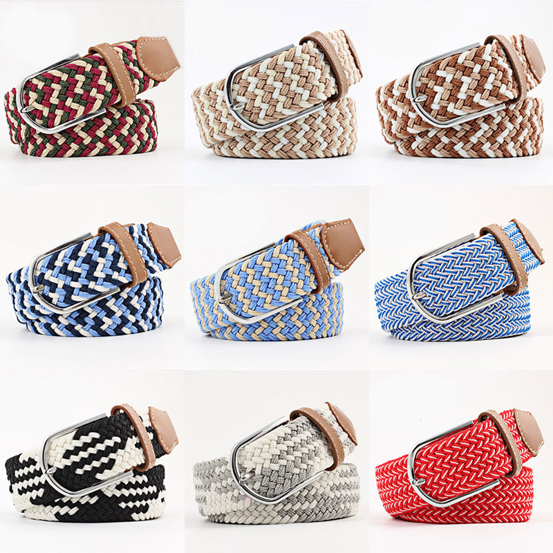 帆布皮带女牛仔裤百搭腰带女士男