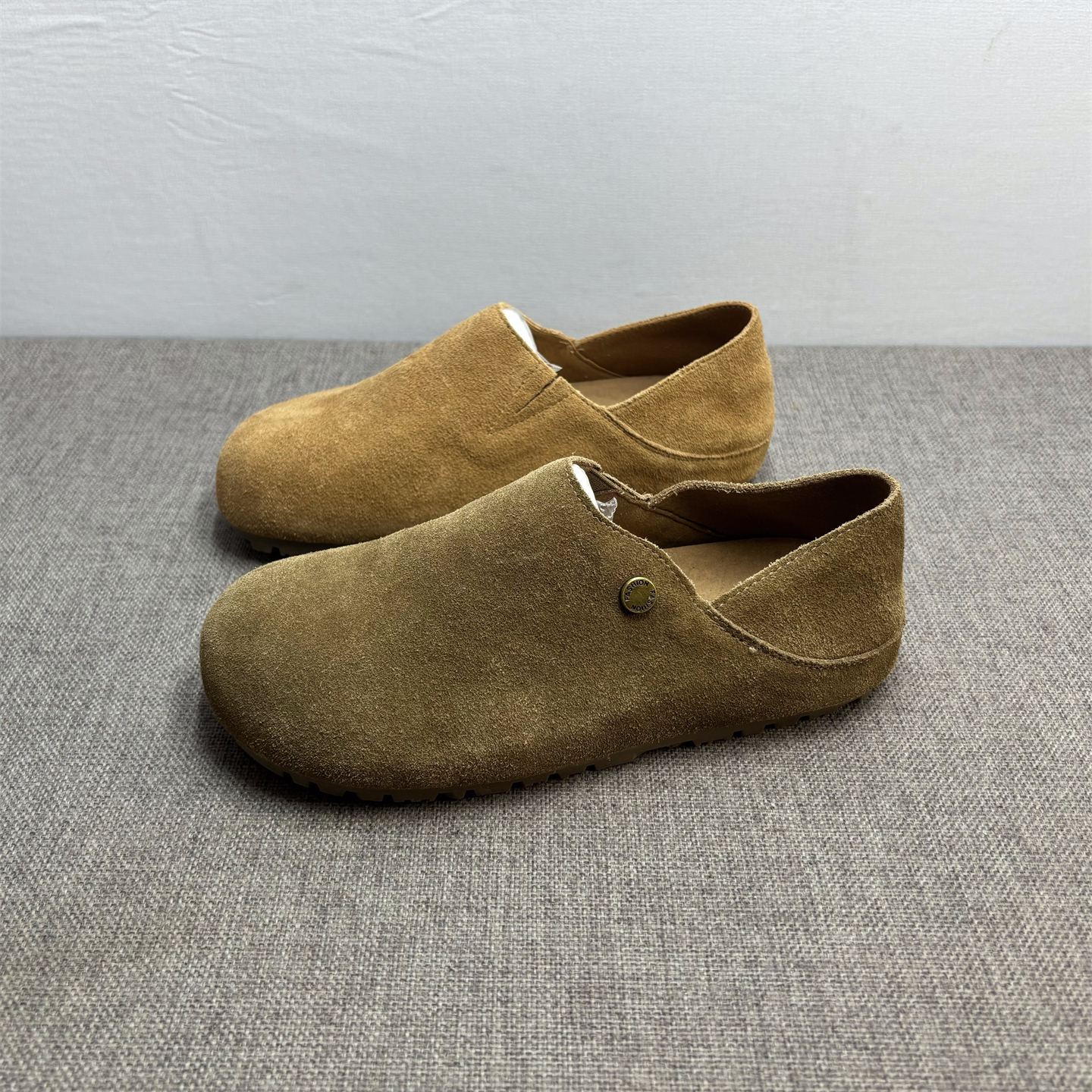 软底全包真皮两穿勃肯鞋女单鞋