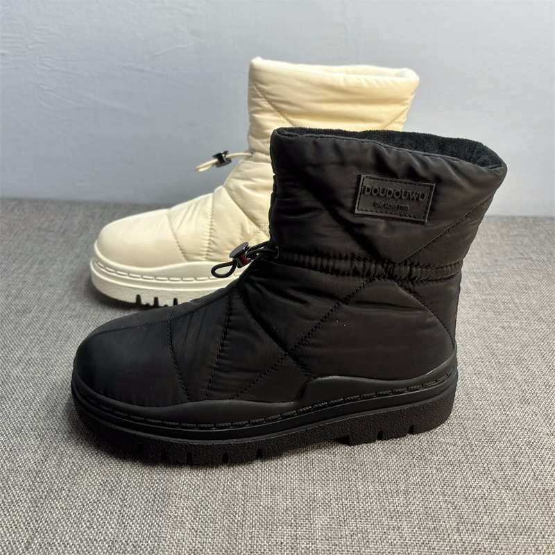 厚底雪地靴女冬季加绒保暖棉鞋