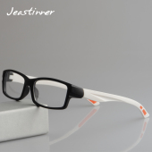 近视眼镜框男式 型眼镜架配变灰色镜片成品大脸 全框tr90超轻运动款