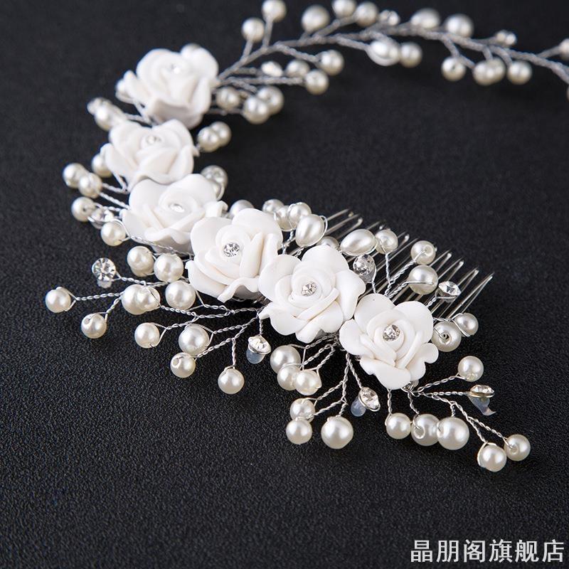 儿童发饰超仙韩式女童网红发带花童发箍女孩演出大气简约礼服头饰