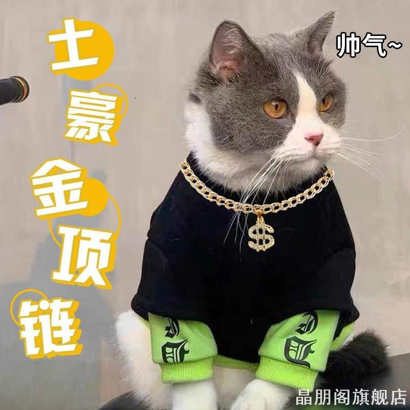 狗狗大金链子狗狗金项链狗项链黄金宠物狗狗项圈猫咪金毛拉布拉多